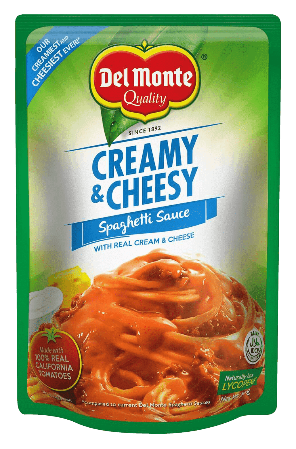 Del Monte Creamy and Cheesy Spaghetti Sauce